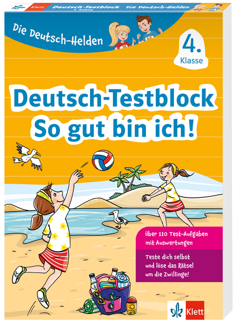 Klett Die Deutsch-Helden: Deutsch-Testblock So gut bin ich! 4. Klasse