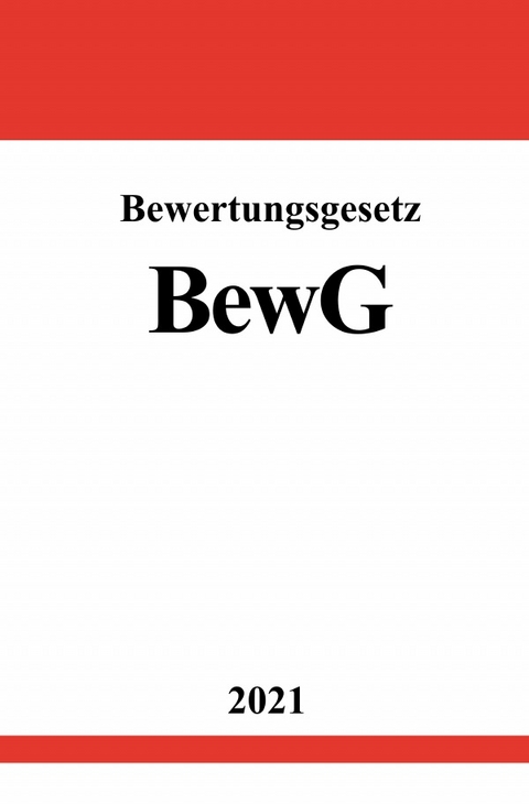 Bewertungsgesetz (BewG) - Ronny Studier