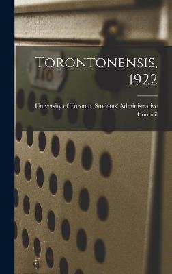 Torontonensis, 1922 - 