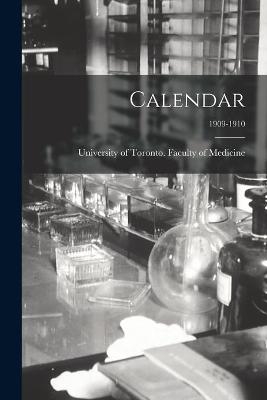 Calendar; 1909-1910 - 