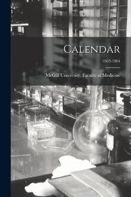 Calendar; 1863-1864 - 