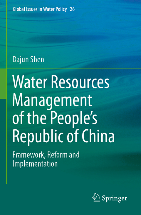 Water Resources Management of the People’s Republic of China - Dajun Shen