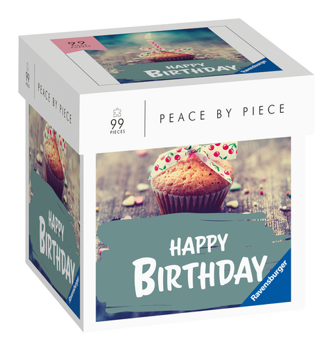 Ravensburger Puzzle - Happy Birthday - Peace by Piece 99 Teile