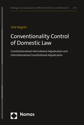 Conventionality Control of Domestic Law - Yota Negishi