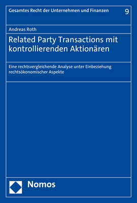 Related Party Transactions mit kontrollierenden Aktionären - Andreas Roth