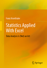 Statistics Applied With Excel - Franz Kronthaler