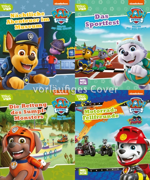 Nelson Mini-Bücher: PAW Patrol 17-20 (Einzel/WWS)