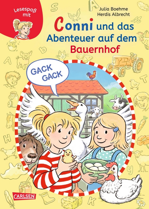 Lesen lernen mit Conni: Conni und das Abenteuer auf dem Bauernhof - Julia Boehme