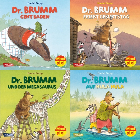 Maxi-Pixi-4er-Set 91: Neues von Dr. Brumm (4x1 Exemplar) - Daniel Napp