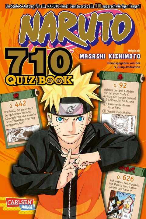 Naruto Quiz Book - Masashi Kishimoto