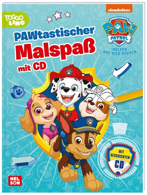 PAW Patrol Kindergartenheft: PAWtastischer Malspaß mit CD