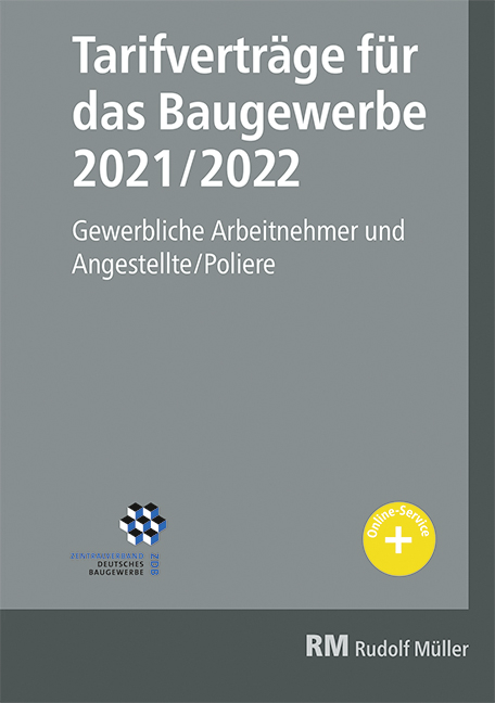 Tarifverträge für das Baugewerbe 2021/2022 - Heribert Jöris