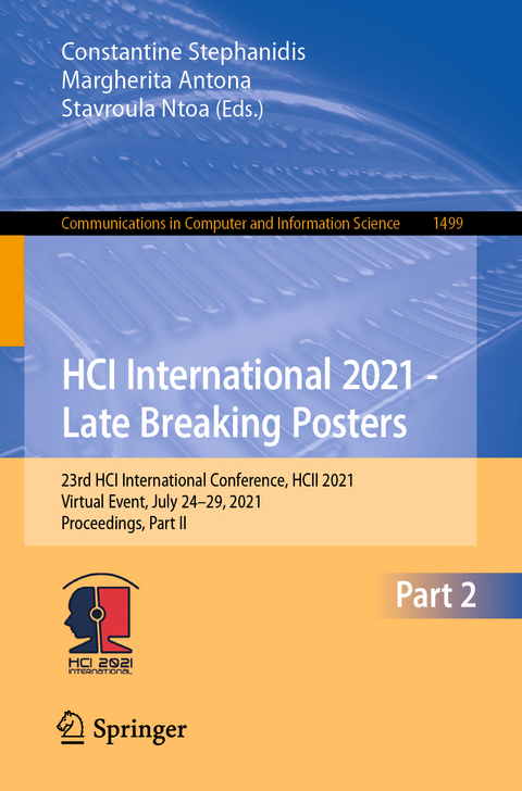 HCI International 2021 - Late Breaking Posters - 