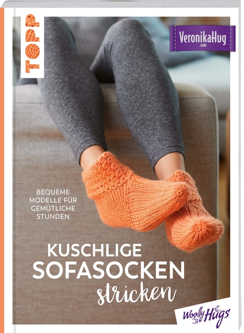 Kuschlige Sofasocken stricken - Veronika Hug