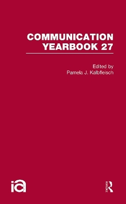 Communication Yearbook 27 - 