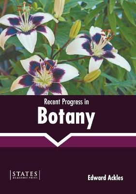 Recent Progress in Botany - 