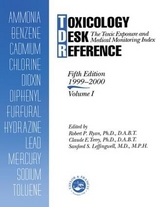 Toxicology Desk Reference - Ryan, Robert; Terry, Claude