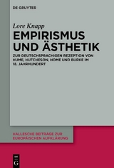 Empirismus und Ästhetik - Lore Knapp