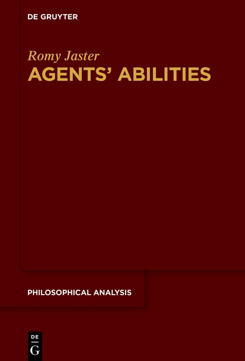 Agents’ Abilities - Romy Jaster