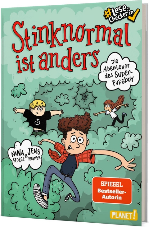 Die Abenteuer des Super-Pupsboy 1: Stinknormal ist anders - Nina George, Jens J. Kramer