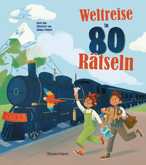 Weltreise in 80 Rätseln. Für Kinder ab 7 Jahren - Susie Rae