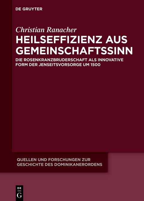 Heilseffizienz aus Gemeinschaftssinn - Christian Ranacher