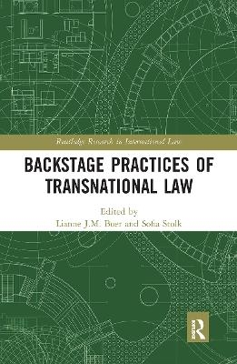 Backstage Practices of Transnational Law - 