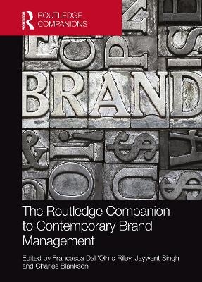 The Routledge Companion to Contemporary Brand Management - 