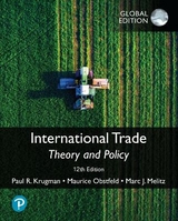 International Trade: Theory and Policy plus Pearson MyLab Economics with Pearson eText [GLOBAL EDITION] - Krugman, Paul; Obstfeld, Maurice; Melitz, Marc