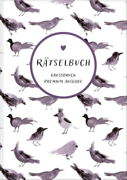 Deluxe Rätselbuch/Rätselblock mit extra großem Druck für Erwachsene und Senioren in DIN A4. - Sophie Heisenberg