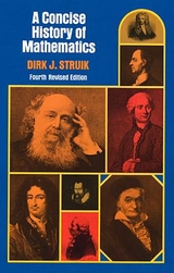 Concise History of Mathematics -  Dirk J. Struik