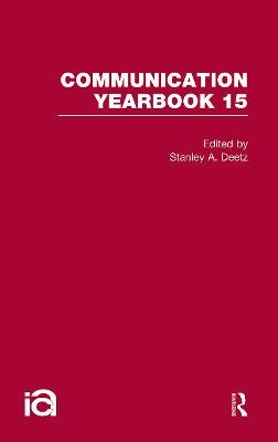 Communication Yearbook 15 - 