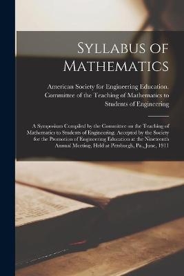 Syllabus of Mathematics - 