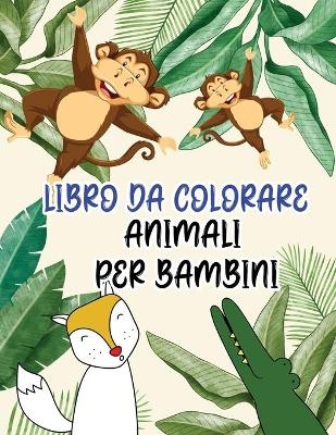 Libro da colorare animali per bambini - Jodys Marco