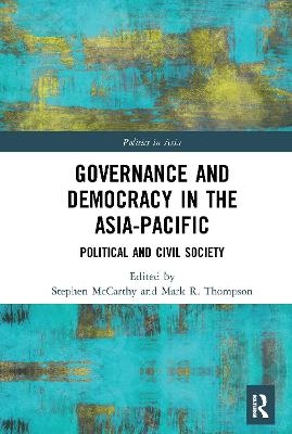 Governance and Democracy in the Asia-Pacific - 