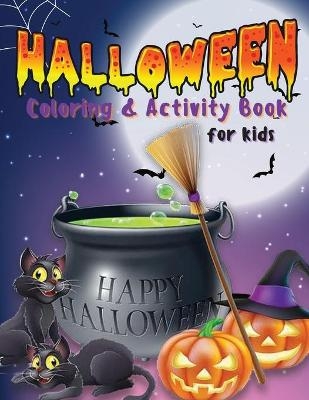 Halloween Coloring & Activity Book for Kids - Tom Willis Press