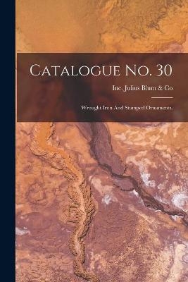 Catalogue No. 30 - 