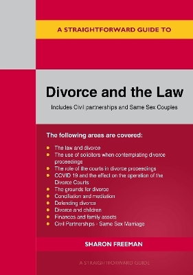 A Straightforward Guide to Divorce and the Law - Sharon Freeman