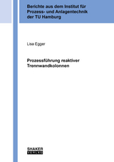 Prozessführung reaktiver Trennwandkolonnen - Lisa Egger