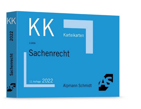 Karteikarten Sachenrecht - Jan Stefan Lüdde