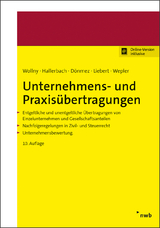 Unternehmens- und Praxisübertragungen - Dorothee Hallerbach, Axel Wepler, Hülya Dönmez, Melanie Liebert