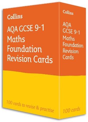 AQA GCSE 9-1 Maths Foundation Revision Cards -  Collins GCSE