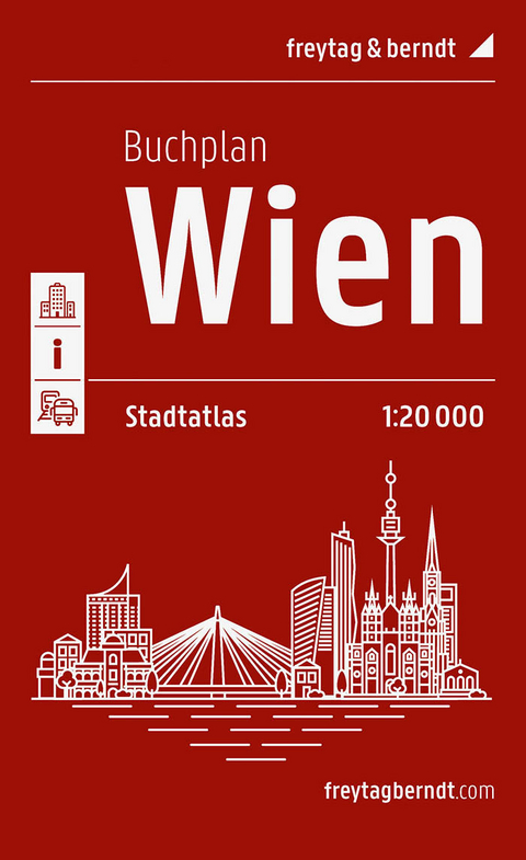 Wien, Buchplan 1:20.000, freytag &amp; berndt