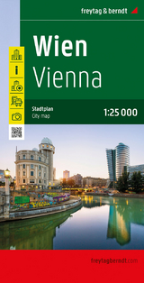 Wien, Stadtplan 1:25.000, freytag & berndt