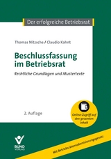 Beschlussfassung im Betriebsrat - Claudio Kahnt, Thomas Nitzsche