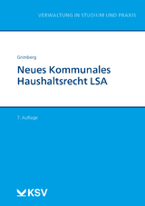 Neues Kommunales Haushaltsrecht LSA - Michael Grimberg, Horst Bernhardt, Klaus Mutschler, Christoph Stockel-Veltmann