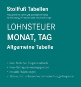 Tabelle, Lohnsteuer 2022 Monat, Tag - 