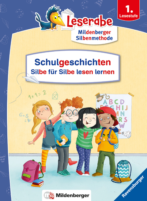 Schulgeschichten – Silbe für Silbe lesen lernen - Leserabe ab 1. Klasse - Erstlesebuch für Kinder ab 6 Jahren - Katja Königsberg