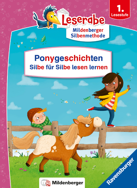 Ponygeschichten – Silbe für Silbe lesen lernen - Leserabe ab 1. Klasse - Erstlesebuch für Kinder ab 6 Jahren - Judith Allert, Doris Arend