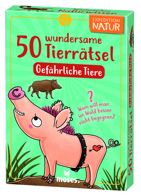 50 wundersame Tierrätsel - Gefährliche Tiere - Inga Marie Ramcke